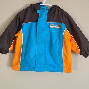 Boy's lined three season hooded jacket